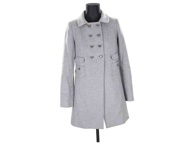 Tara Jarmon Wool jacket Grey  ref.1205892