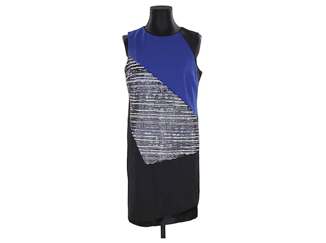 Lk Bennett Dress Blue Polyester  ref.1205902