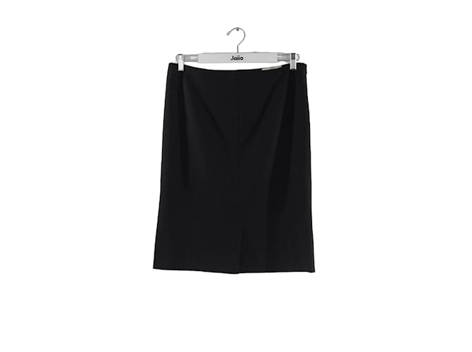 Etiquette Prada Jupe noir Polyester  ref.1205908
