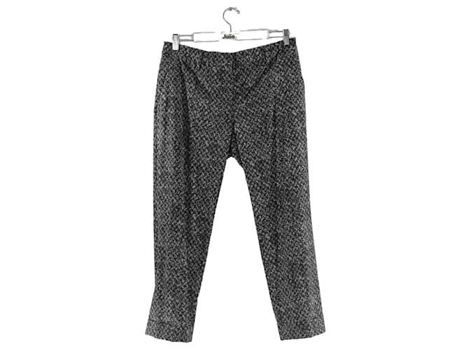 Prada pantalones de lana slim Negro  ref.1205910