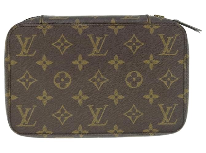 Louis Vuitton boîte à bijoux Marrom Lona  ref.1206049