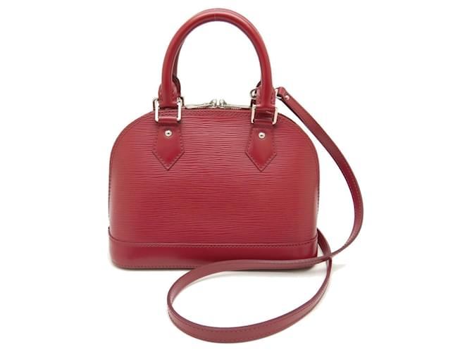 Louis Vuitton Alma Red Leather  ref.1206433
