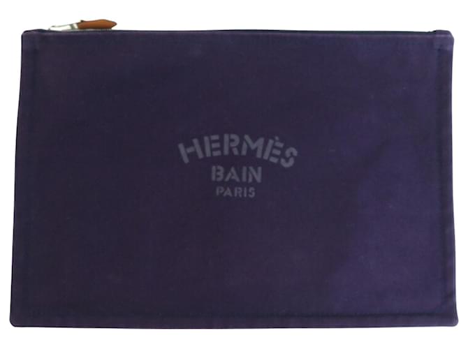 Hermès Hermes Purple Cotton  ref.1206448