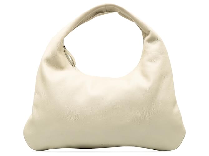 The Row White Everyday Hobo Leather Pony-style calfskin  ref.1200617