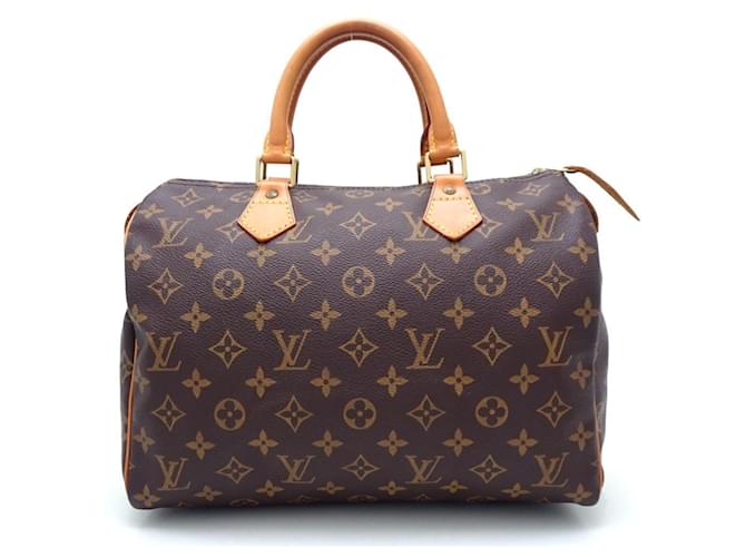 Louis Vuitton Speedy 30 Toile Marron  ref.1206139