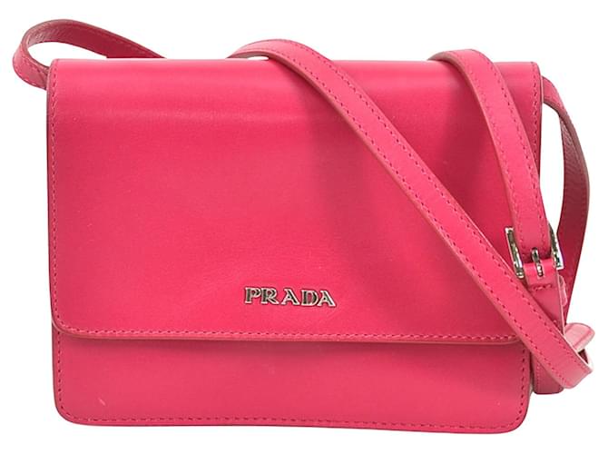 Prada Saffiano Pink Leather  ref.1206243