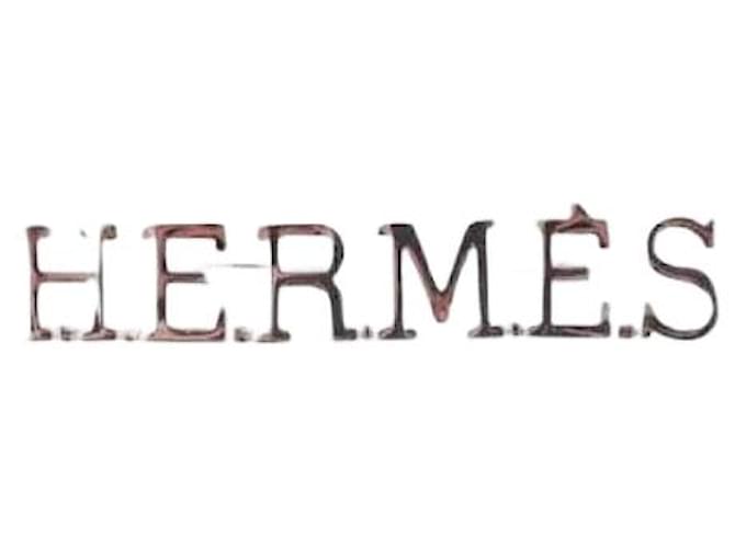 Hermès Broche de Prata Metal  ref.1206570
