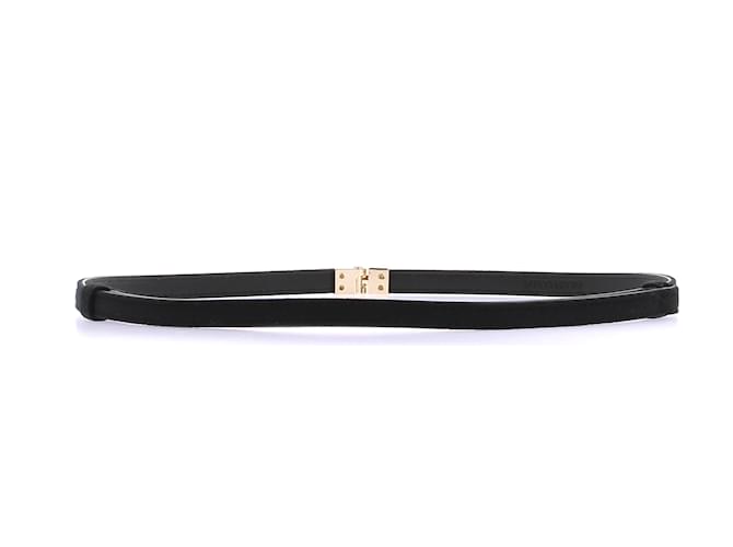 Autre Marque NON SIGNE / UNSIGNED  Belts T.cm 70 leather Black  ref.1206924