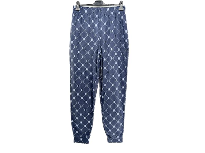 Autre Marque NON SIGNE / UNSIGNED  Trousers T.International M Polyester Blue  ref.1206935