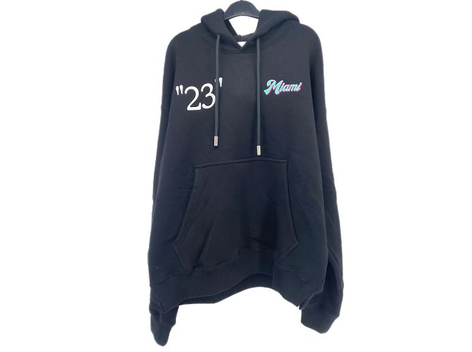 Off White Strickwaren und Sweatshirts Off-White T.International M Baumwolle Schwarz