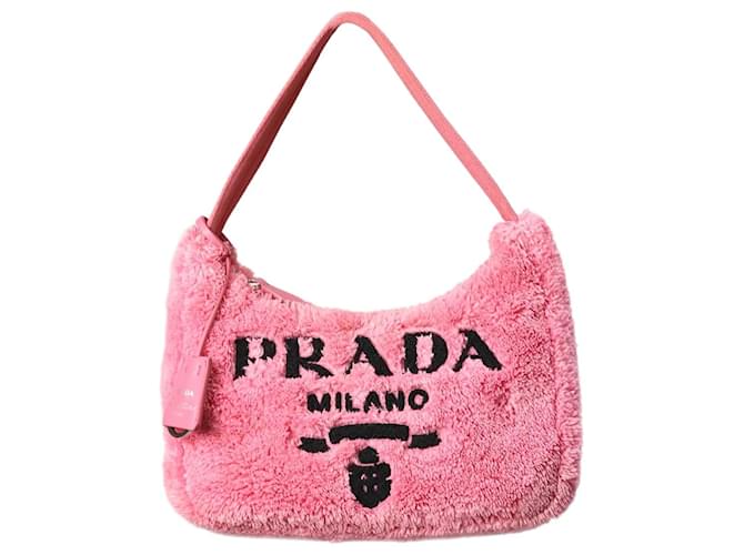Prada Pink Re-Edition 2000 terry mini bag  ref.1206970