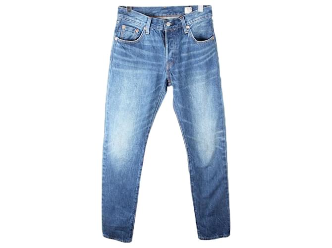 Levi's 501 Jeans Blue Cotton  ref.1207187