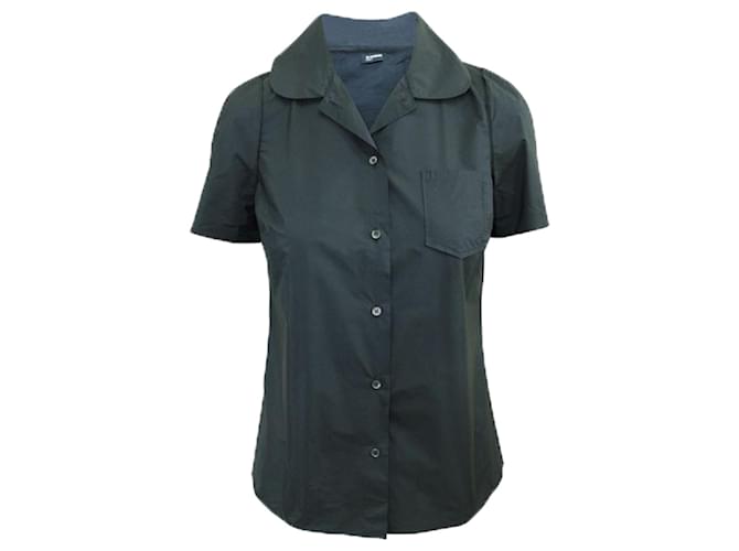 Autre Marque Navy Blue Short Sleeve Shirt Polyester  ref.1207202