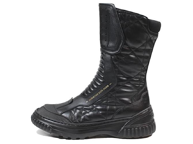 Dior ankle boots Nero Pelle  ref.1207277