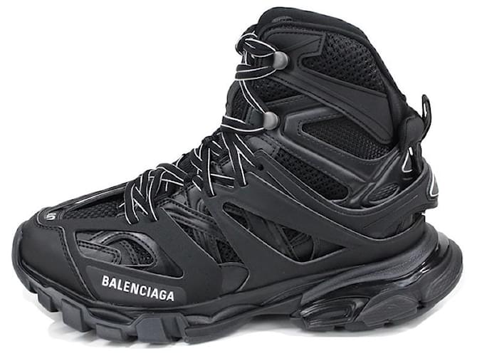 Balenciaga Sneakers Black Leather  ref.1207290