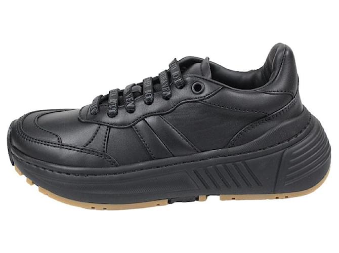 Bottega Veneta Sneakers Black Leather  ref.1207291