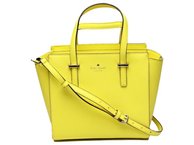 Kate Spade Yellow Leather  ref.1207488