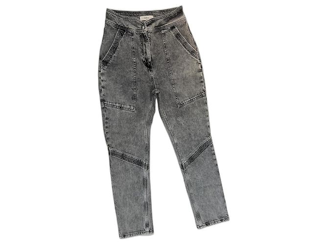 Jeans Bash in cotone grigio 