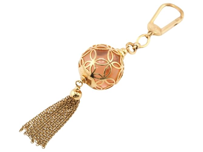 Louis Vuitton Bijoux de sac chaîne et porte clés Golden Metal  ref.1207634