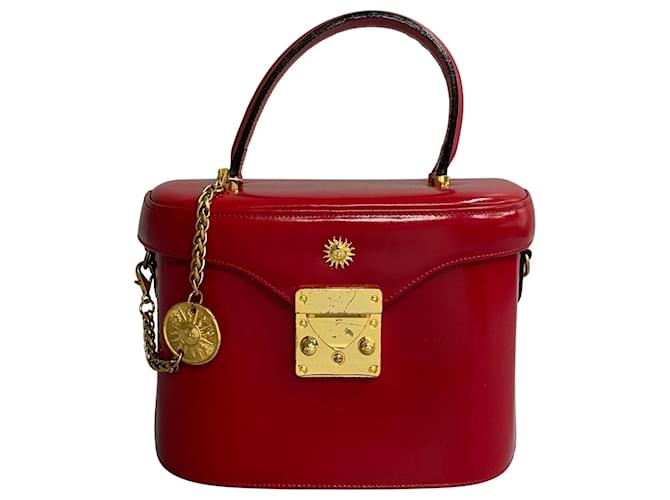 Versace Gianni Red Leather  ref.1207649