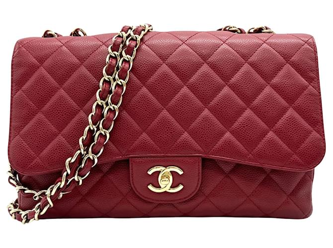 Timeless Chanel foderato Flap Pelle  ref.1207940
