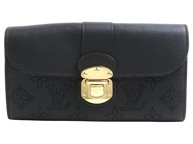 Louis Vuitton Amelia Black Leather  ref.1207969