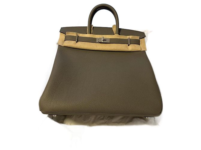 Haut à courroies hermès haut à courroires 40 cm Gris anthracite