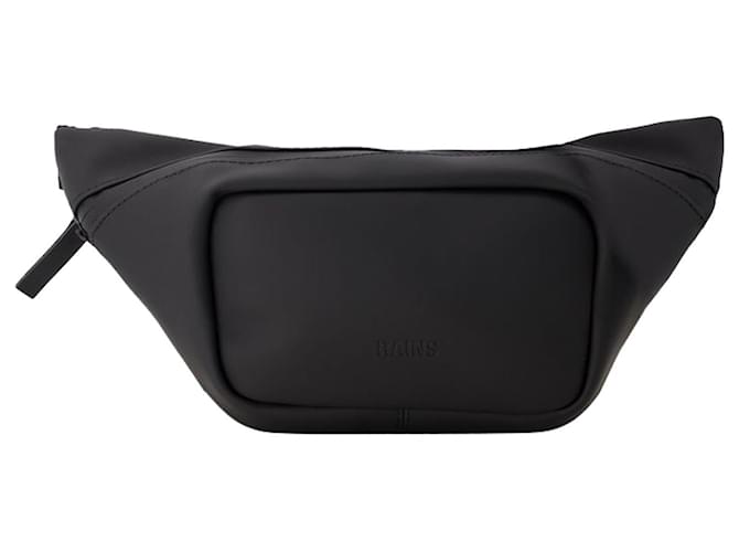 Bum Mini Belt Bag - RAINS - Synthetic - Black  ref.1208091