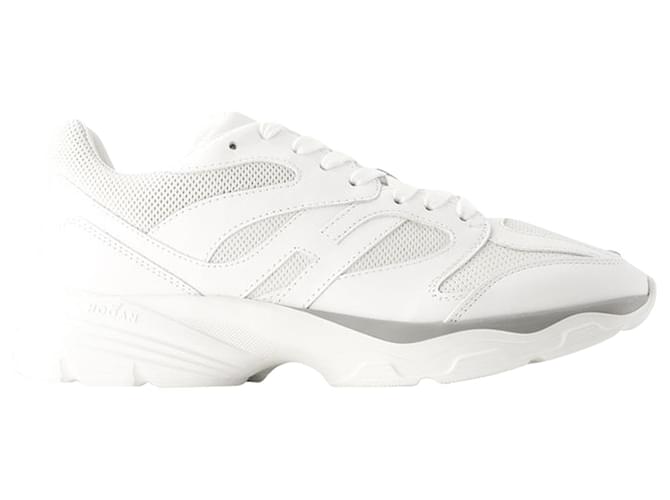 H Punzonato Sneakers - Hogan - Leather - White  ref.1208095