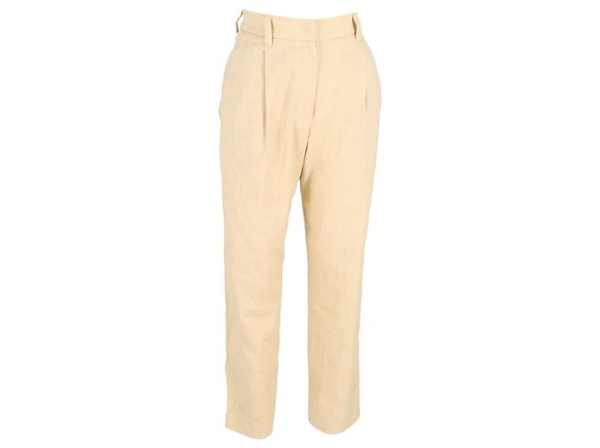 Calça Brunello Cucinelli em Algodão Creme Branco Cru
