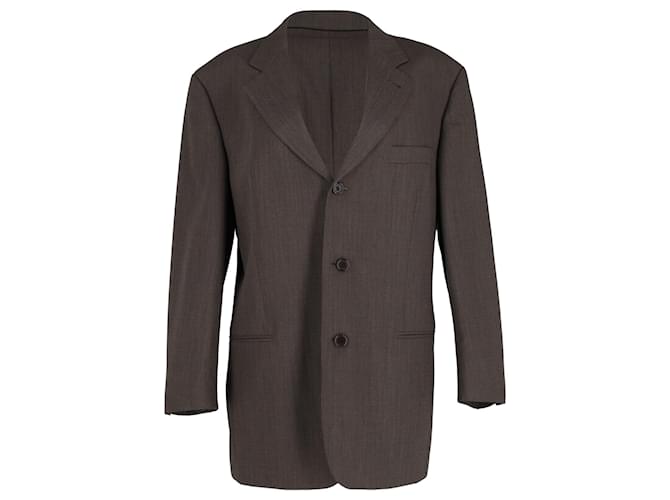 Boss By Hugo Boss Blazer in Brown Wool   ref.1208154