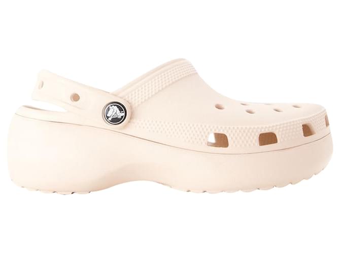 Autre Marque Classic Platform Sandals - Crocs - Thermoplastic - Pink  ref.1208201