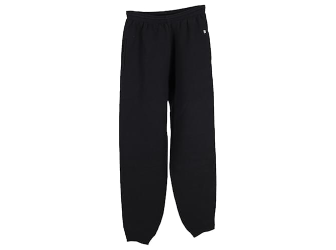Balenciaga Men's Jogger Pants in Black Cotton  ref.1208226