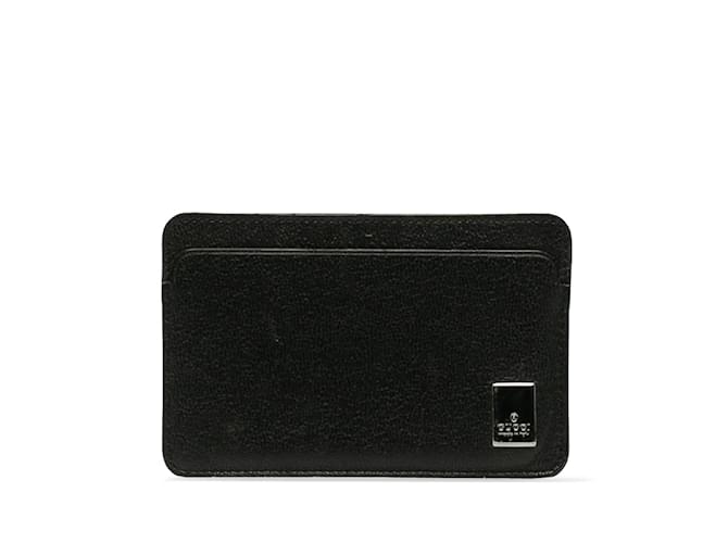 Gucci Leather Card Case 030 0959 Black  ref.1208301