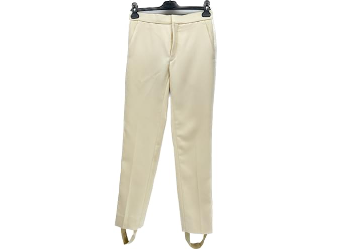 Autre Marque WARDROBE NYC  Trousers T.International XS Wool Cream  ref.1208373
