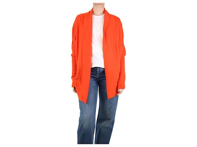 Jil Sander Orange cashmere-blend cardigan - size UK 10  ref.1208530