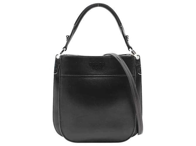 Prada Black Margit 2Way Shoulder Bag Leather  ref.1208557