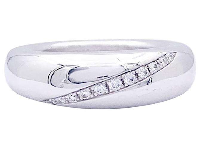 Chaumet-Ring „Anneau“ aus Weißgold, Diamanten.  ref.1208586