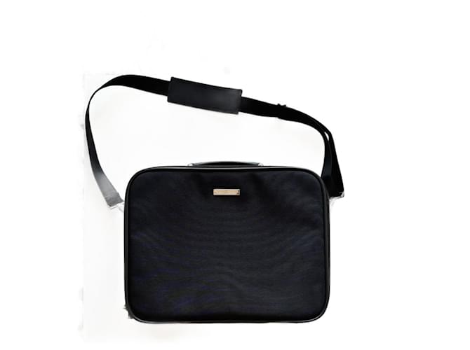 Gucci Bags Briefcases Black Cloth  ref.1208759