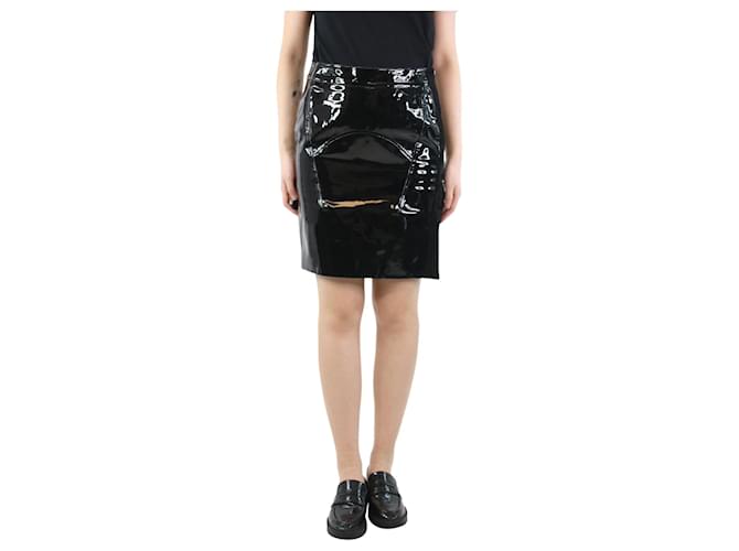 Tom Ford Black patent leather skirt - size UK 8  ref.1208892