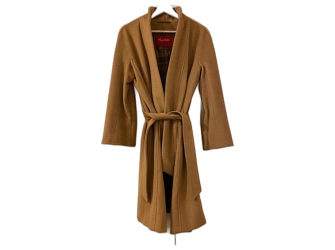 Max Mara limited edition coat Camel Wool  ref.1208916
