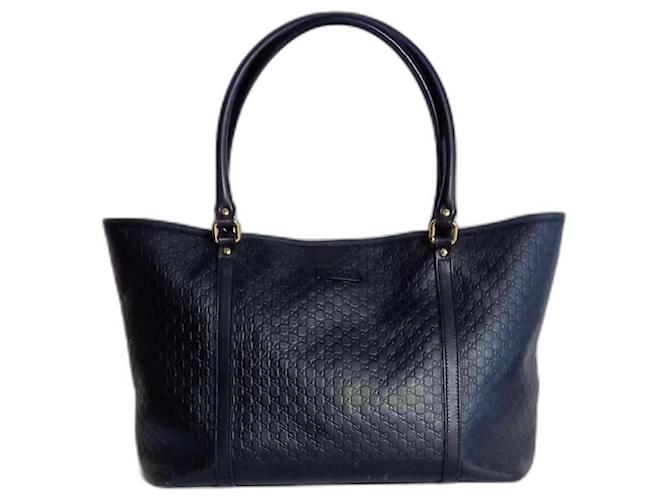 Gucci Handbags Black Leather  ref.1208917