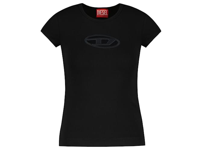 T-Shirt Angie - Diesel - Coton - Noir  ref.1208958