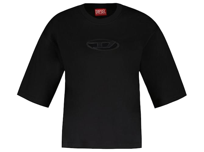 T-Shirt Rowy Od - Diesel - Coton - Noir  ref.1208959