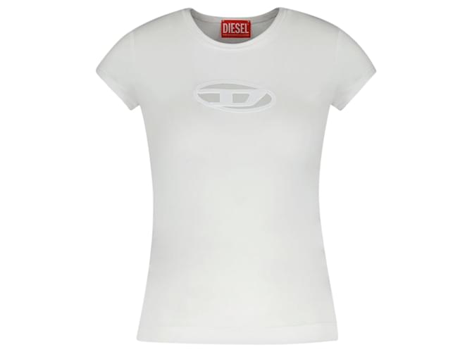 Angie T-Shirt – Diesel – Baumwolle – Weiß  ref.1208972