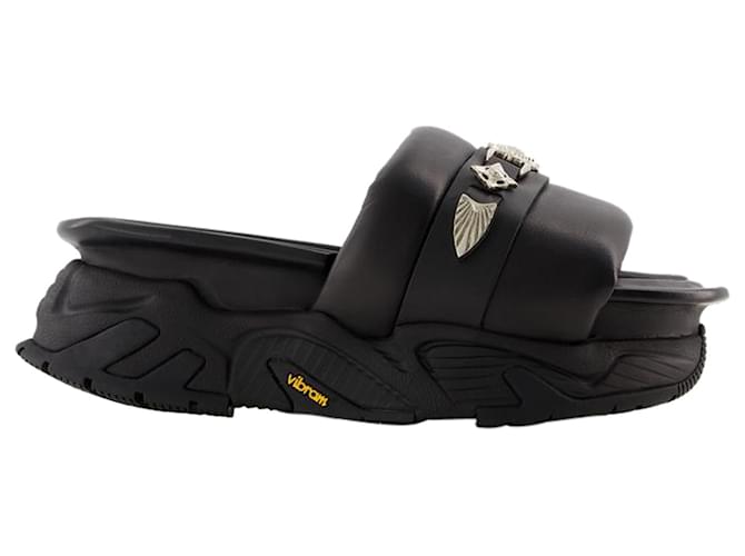AJ1315 Sandals - Toga Pulla - Leather - Black  ref.1208979