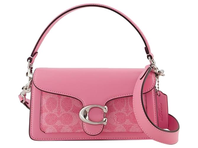 Tabby 20 Shoulder Bag - Coach - Canvas - Pink Cloth  ref.1208994