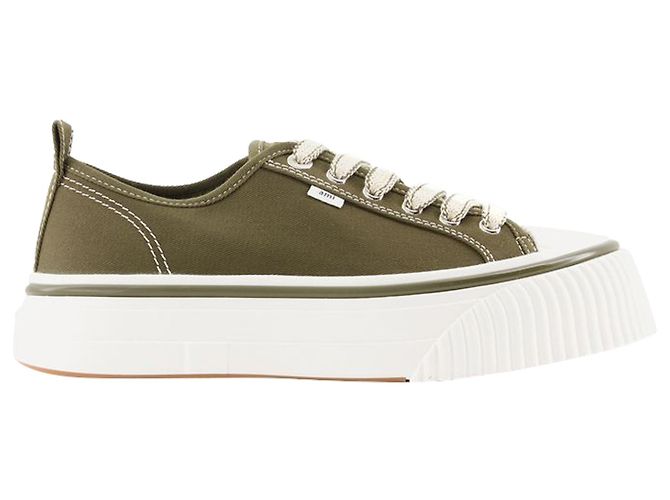 Ami bas 1980 Baskets - AMI Paris - Coton - Olive Foncé