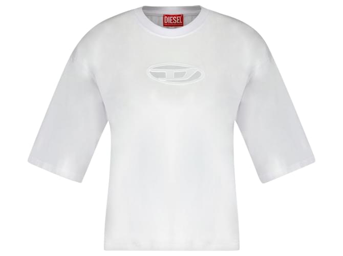 Rowy Od T-Shirt - Diesel - Cotton - White  ref.1209089