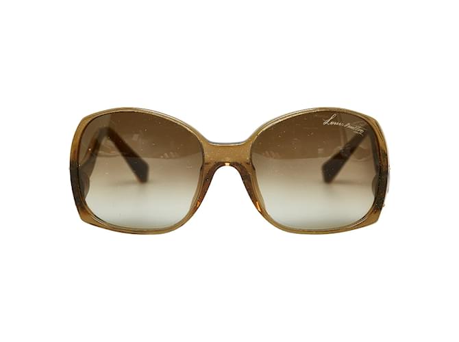 Louis Vuitton Gafas de sol extragrandes Gina Z0052mi Castaño Plástico  ref.1209097